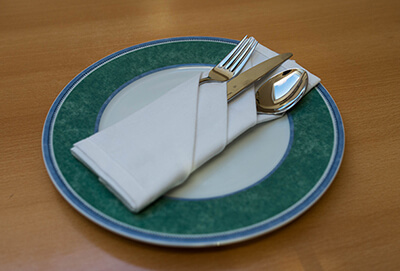 Bestecktasche falten